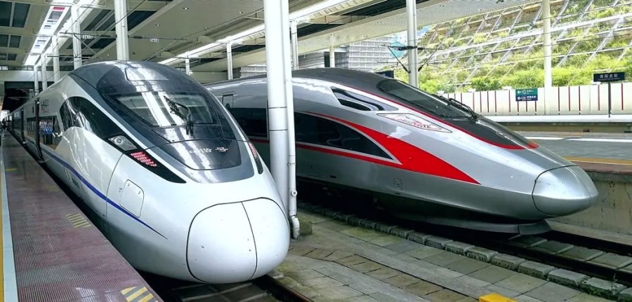 當代中國 中國高鐵 高鐵vs動車 3 x2